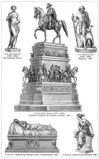 Bildhauerkunst XIII. XIX. Jahrhundert. I.