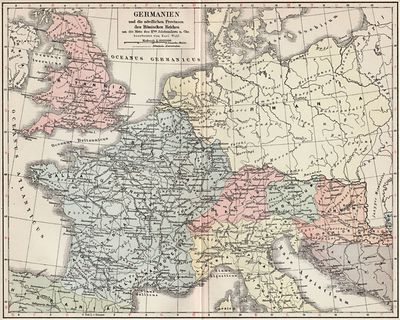 Germanien und die nördlichen Provinzen des Römischen Reiches.